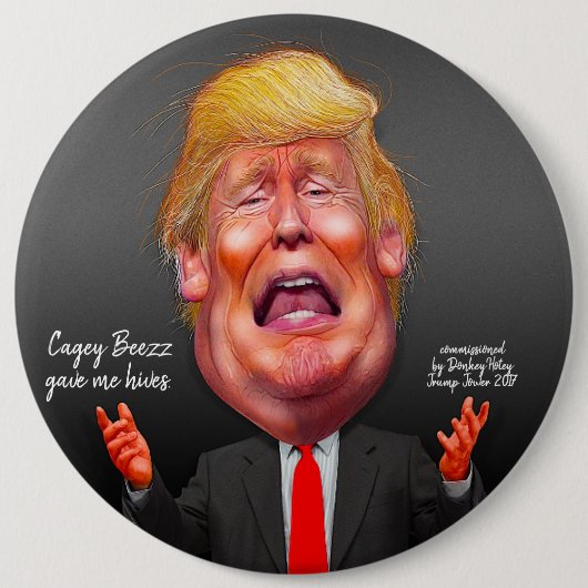 TRUMP-toets Ronde Button 6,0 Cm (Voorkant)