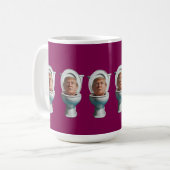 Trump Toilet Mug (Devant gauche)