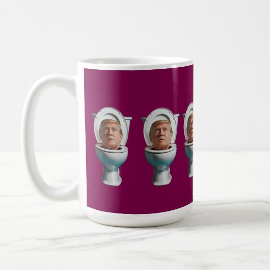 Trump Toilet Mug (Gauche)