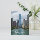 Trump Tower Chicago River Denking You Briefkaart (Staand voorkant)