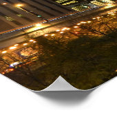 Trump Tower op de rivier Poster (Hoek)