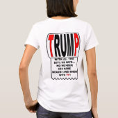 Trump TP! T-shirt (Achterkant)