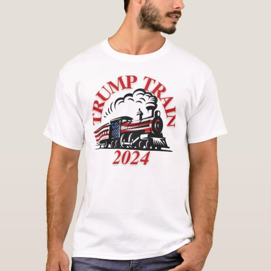 Trump Train 2024 T-Shirt (Voorkant)