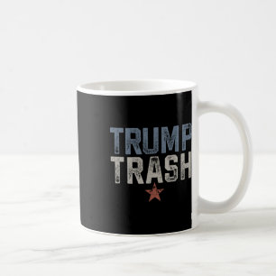 Trump Trash 2024 Grunge Garbyge voor Trump Koffiemok