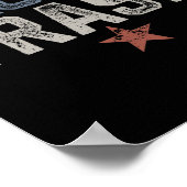 Trump Trash 2024 Retro Distressed  Garbyge Poster (Hoek)