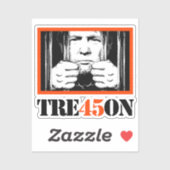 Trump Tre45on Sticker (Vel)