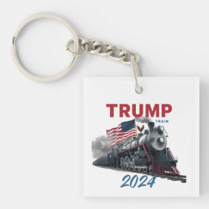 Trump trein 2024 sleutelhanger