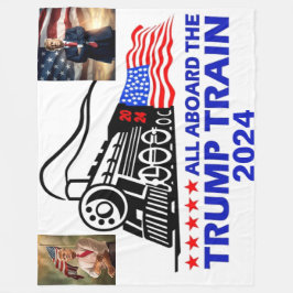 TRUMP TREIN 2 FLEECE DEKEN