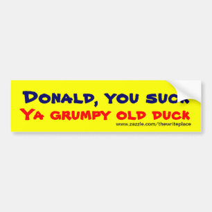 Trump trump bumper stickers