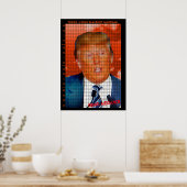 TRUMP UITZETCALENDER AFTELLING KALENDER POSTER (Keuken)