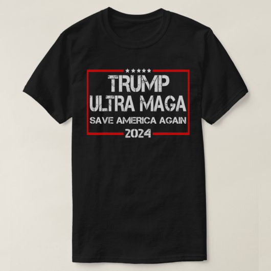 Trump Ultra Maga Save America Opnieuw 2024 Funny T T-shirt (Design voorkant)
