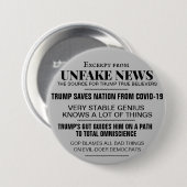 TRUMP UNFAKE NEWS BUTTON (Voorkant /achterkant)