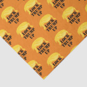 Trump-up patroon vergrendelen tissuepapier (Detail)