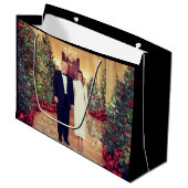 Trump US President White House Kerstmis Groot Cadeauzakje (Voorkant Gekanteld)