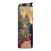 Trump US President White House Kerstmis Thermosbeker (Gedraaid links)