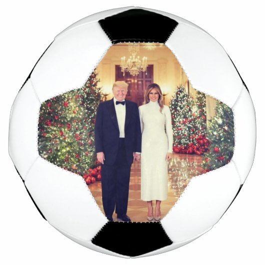 Trump US President White House Kerstmis Voetbal (Voorkant)