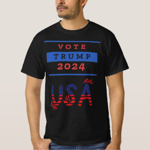 Trump USA 2024 blk T-shirt