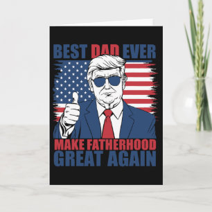 Trump Vaderdag Beste Papa Ooit Maak Vaderdom G Kaart