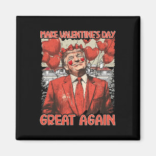 Trump Valentijnsdag Shirt Maak Valentijnsdag Gr Magneet