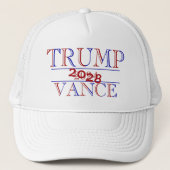 Trump Vance 2024 - 2028? Trucker Pet (Voorkant)