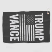 Trump Vance 2024 Amerikaanse Verkiezingen Patriott Golfhanddoek (Horizontaal)