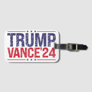 Trump Vance 2024 Bagagelabel