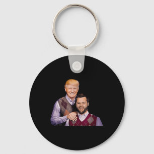 Trump Vance 2024 Brothers Funny Parody Trump J D V Sleutelhanger