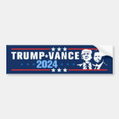 Trump Vance 2024 Bumpersticker (Voorkant)