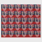 Trump Vance 2024 Cadeaupapier (Vlak)