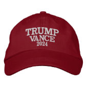 TRUMP VANCE 2024 Casquette brodé (Devant)