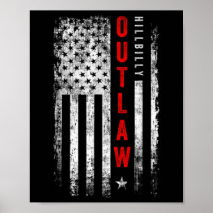 Trump Vance 2024 Donald Trump J.D. Vance Outlaw Hi Poster