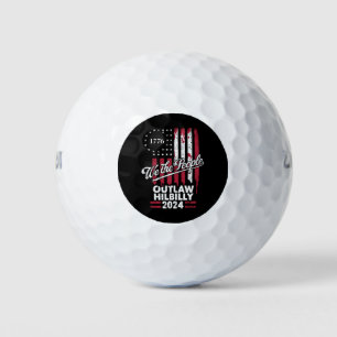 Trump Vance 2024 Donald Trump Vogelvrij Hillbilly Golfballen