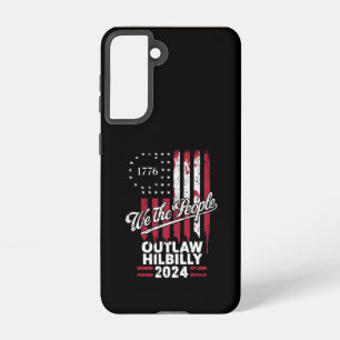 Trump Vance 2024 Donald Trump Vogelvrij Hillbilly Samsung Galaxy Hoesje