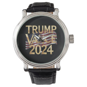 Trump Vance 2024: een gedurfde visie voor Amerika Horloge