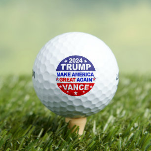 TRUMP VANCE 2024 GOLFBALLEN