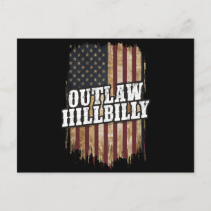 Trump Vance 2024 J.D. Vance Bandiet Hillbilly Briefkaart