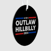 Trump Vance 2024 J.D. Vance Outlaw Hillbilly (devant)