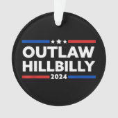 Trump Vance 2024 J.D. Vance Outlaw Hillbilly (devant)