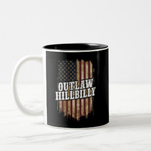 Trump Vance 2024 J.D. Vance Vrijbuiter Hillbilly Tweekleurige Koffiemok