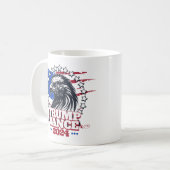 Trump Vance 2024 koffiekopje mok (Voorkant links)