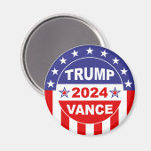 TRUMP VANCE 2024 MAGNEET (Voorkant / Achterkant)