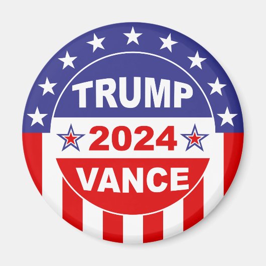 TRUMP VANCE 2024 MAGNEET (Voorkant)