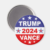 TRUMP VANCE 2024 MAGNEET (Voorkant / Achterkant)