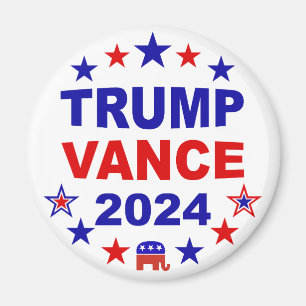 Trump Vance 2024 Magneet