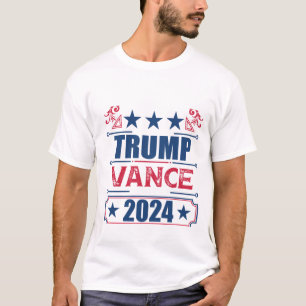 Trump Vance 2024 Mannen T-shirt
