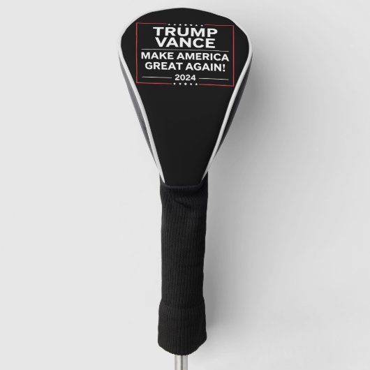 Trump Vance 2024 President JD Vance Vice MAGA Golfheadcover (Voorkant)