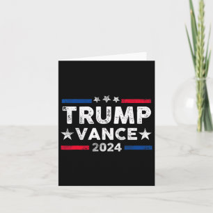 Trump Vance 2024 President Trump Aanhanger Herverk Kaart