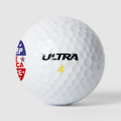 TRUMP VANCE 2024 - RED AMERIKA GOLFBALLEN (Logo)