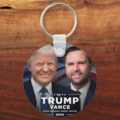 Trump/Vance 2024 Sleutelhanger (Voorkant)