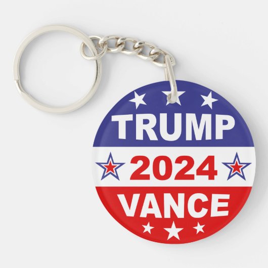 TRUMP VANCE 2024 SLEUTELHANGER (Voorkant)